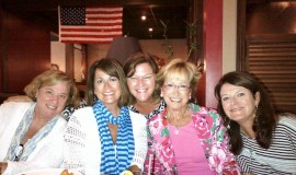 friends at bistro on birthday